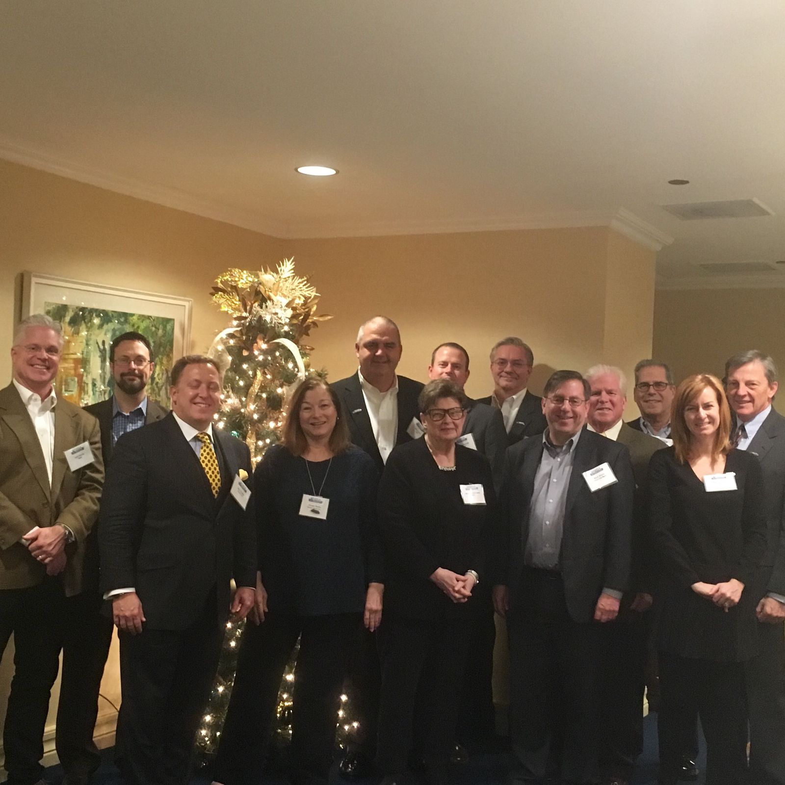 NIBA members gathered at an association event